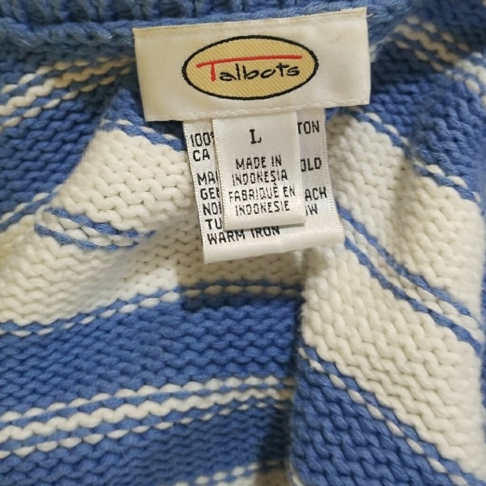 Talbots sweater size L - Picture 4 of 4